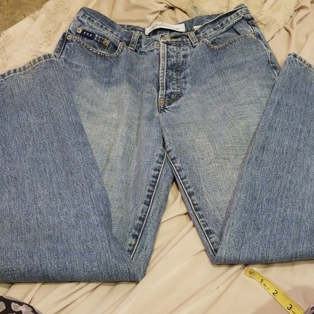 Express Blues Jeans button front Size 3/4. JCT 10
